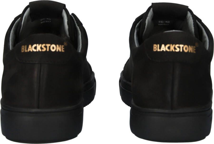 Blackstone Sneakers Heren Lage sneakers Herenschoenen Nubuck SG40 Zwart