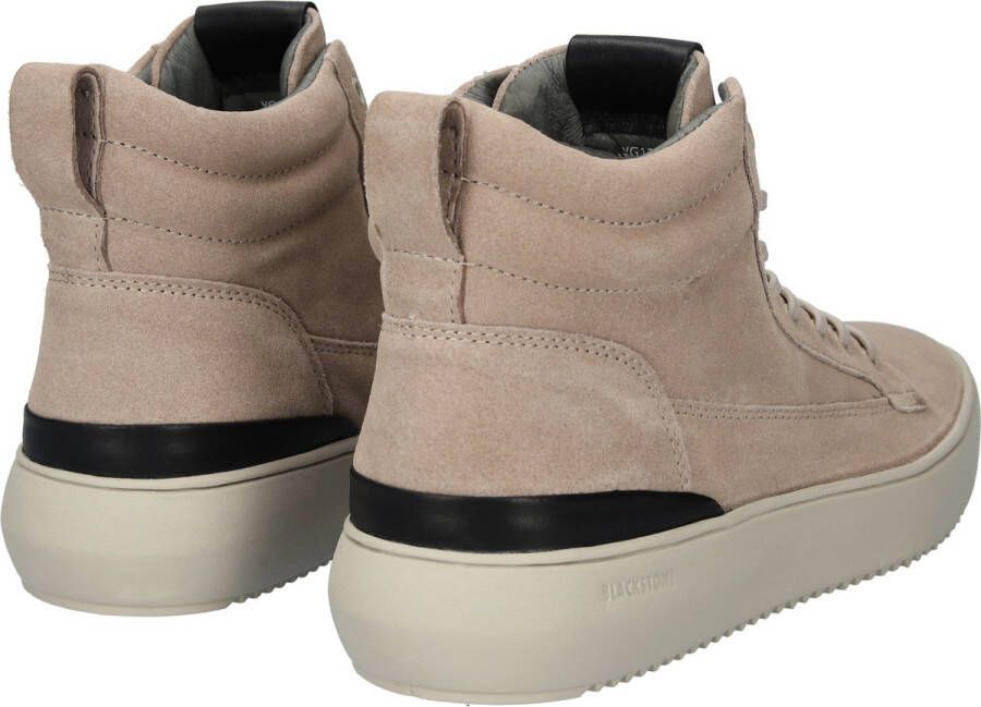 Blackstone SOLEY YG12 WEATHERED TEAK HIGH SNEAKER Man Beige - Foto 6