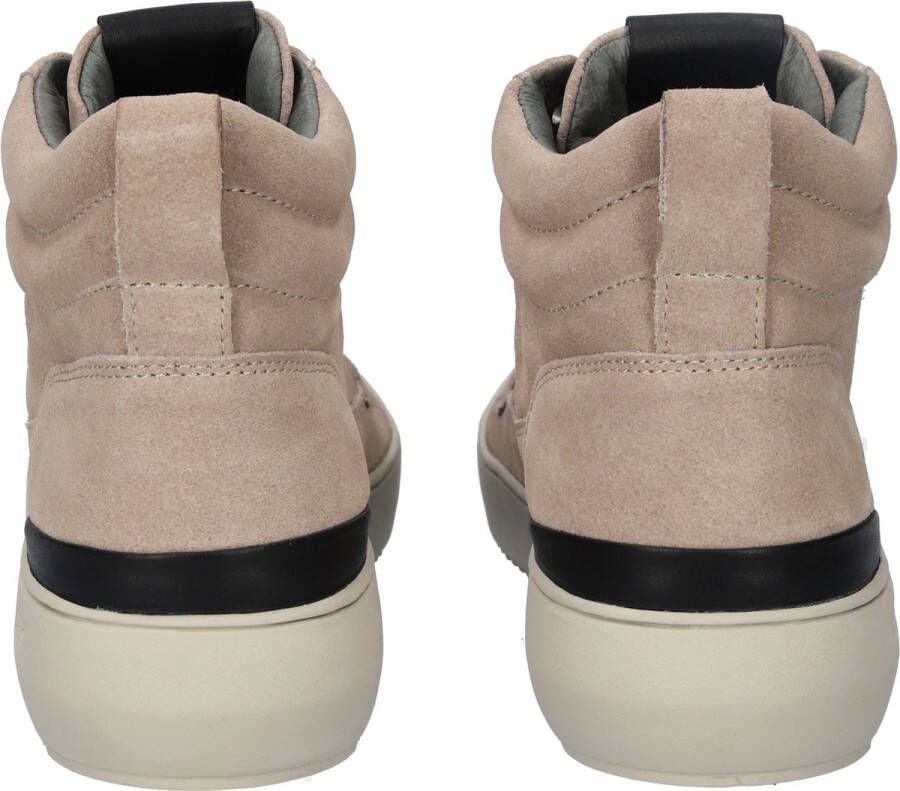 Blackstone SOLEY YG12 WEATHERED TEAK HIGH SNEAKER Man Beige - Foto 7