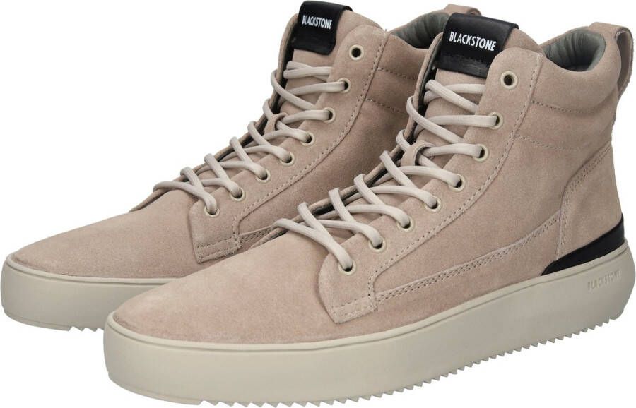 Blackstone Soley Weathered Teak Sneaker (high) Man Taupe