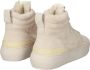 Blackstone SOLEY YL65 SAND HIGH SNEAKER SHEEPSKIN Vrouw Beige - Thumbnail 4