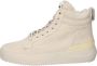 Blackstone SOLEY YL65 SAND HIGH SNEAKER SHEEPSKIN Vrouw Beige - Thumbnail 8