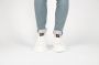 BLACKSTONE Lage Sneakers Heren Xg10 Maat: 42 Materiaal: Leer Kleur: Blauw wit gestreept - Thumbnail 12