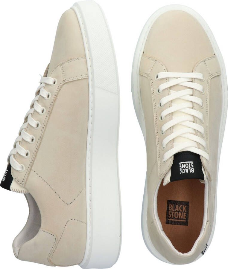 Blackstone STANLEY XG10 ALMOND MILK LOW SNEAKER Man Beige