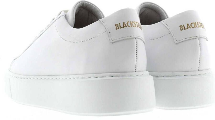 Blackstone Vl77 Lage sneakers Leren Sneaker Dames Wit - Foto 7