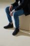 BLACKSTONE Lage Sneakers Heren Yg23 Maat: 41 Materiaal: Nubuck Kleur: Blauw - Thumbnail 15