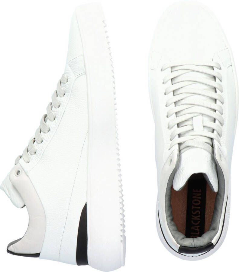 Blackstone TREVOR YG21 WHITE MID-SNEAKER Man White