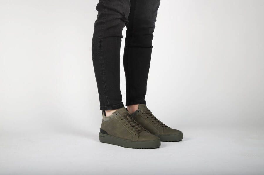 Blackstone TREVOR YG23 TARMAC MID-SNEAKER Man Green