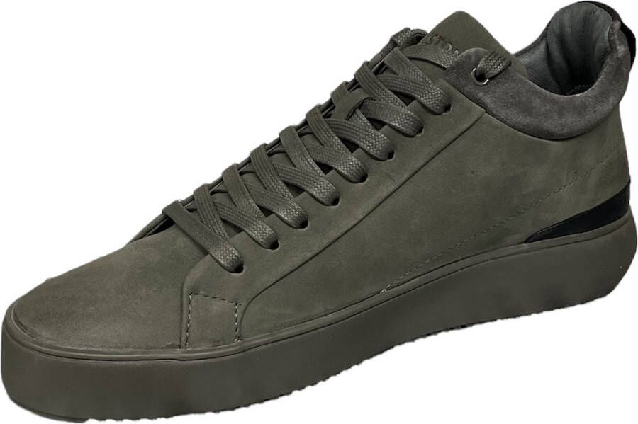 Blackstone TREVOR YG23 TARMAC MID-SNEAKER Man Green