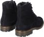 Blackstone Ug20 Navy High TOP Suede Boots Blauw Heren - Thumbnail 3