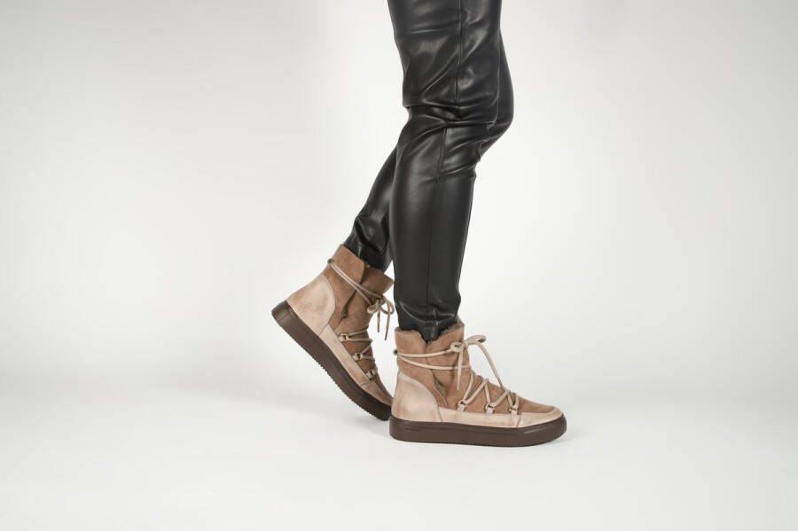 Blackstone UKI Fossil Boots Vrouw Brown
