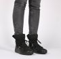 Blackstone UKI UL87 NERO HIGH-TOP SHEEPSKIN Vrouw Black - Thumbnail 2