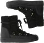 Blackstone UKI Ul87 Nero High-Top Sheepskin Black Dames - Thumbnail 12