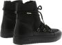 Blackstone UKI UL87 NERO HIGH-TOP SHEEPSKIN Vrouw Black - Thumbnail 4