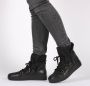 Blackstone UKI UL87 NERO HIGH-TOP SHEEPSKIN Vrouw Black - Thumbnail 6