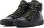 Blackstone UKI UL87 NERO HIGH-TOP SHEEPSKIN Vrouw Black - Thumbnail 9