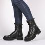 Blackstone UL85 BLACK LEATHER BOOT FUR Vrouw Black - Thumbnail 9