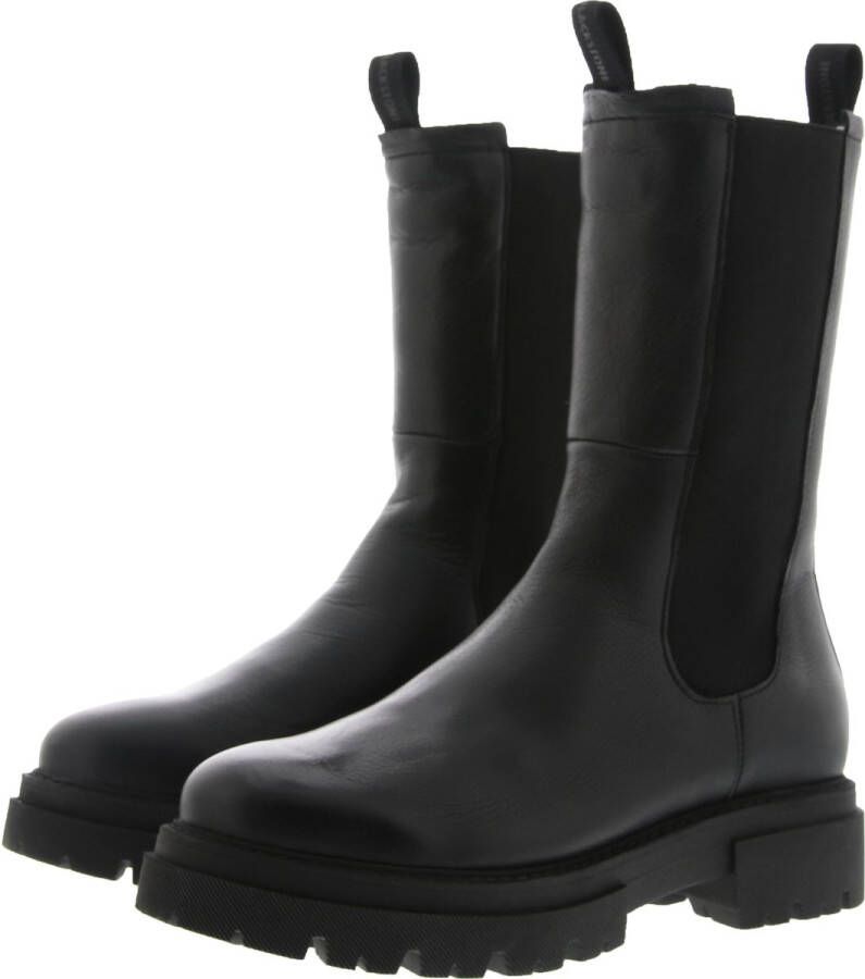 Blackstone UL88 BLACK HIGH CHELSEA BOOT SHEEPSKIN Vrouw Black