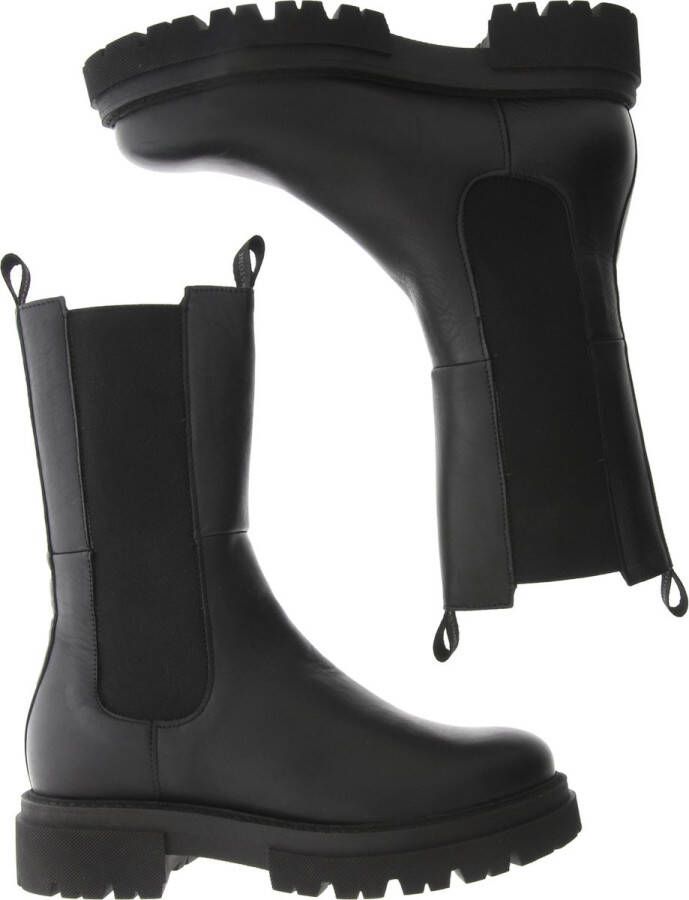 Blackstone UL93 BLACK HIGH CHELSEA BOOT Vrouw Black