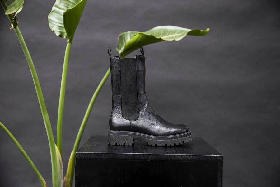 Blackstone UL93 BLACK HIGH CHELSEA BOOT Vrouw Black