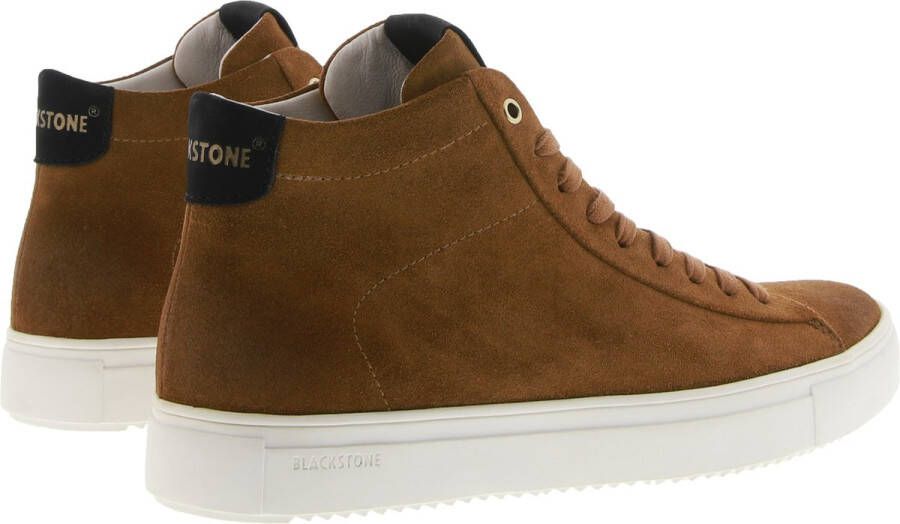 Blackstone VG07 TABACCO MID-TOP SNEAKER Man Brown