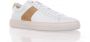 Blackstone VG09 WHITE CURRY LOW Sneaker Man White - Thumbnail 4