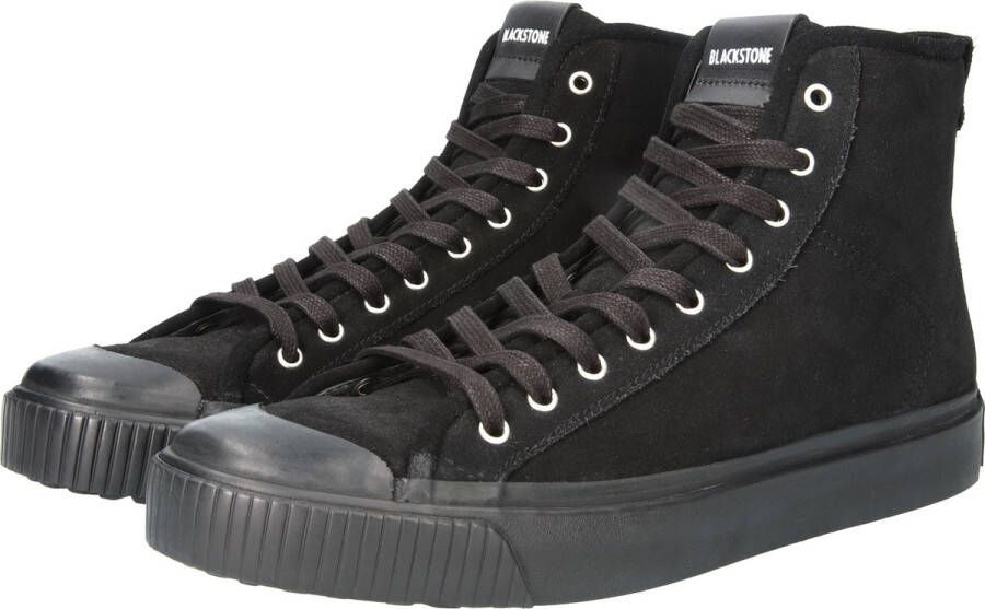 Blackstone WG62 BLACK HIGH SNEAKER Man Black