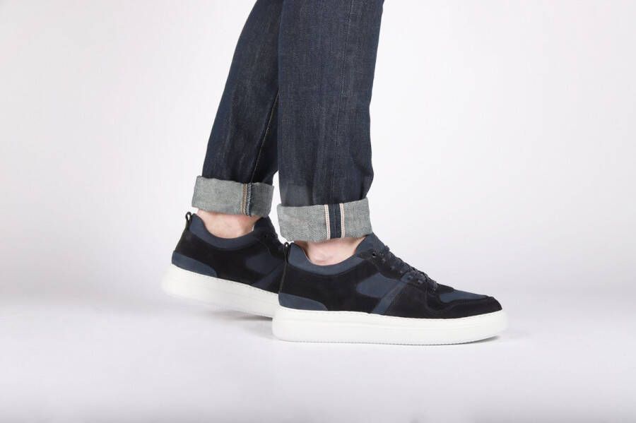 Blackstone WG70 NAVY LOW SNEAKER Man Blue