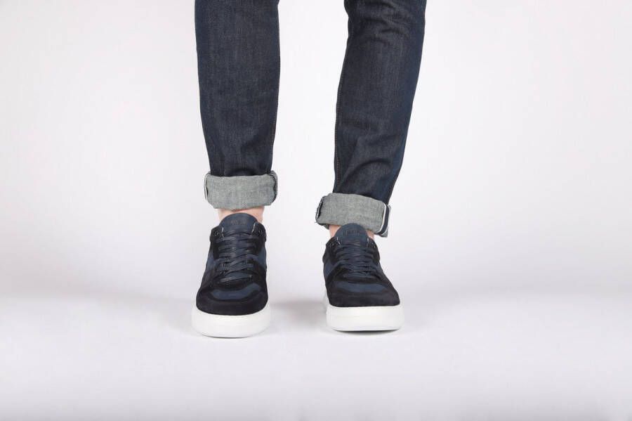 Blackstone WG70 NAVY LOW SNEAKER Man Blue