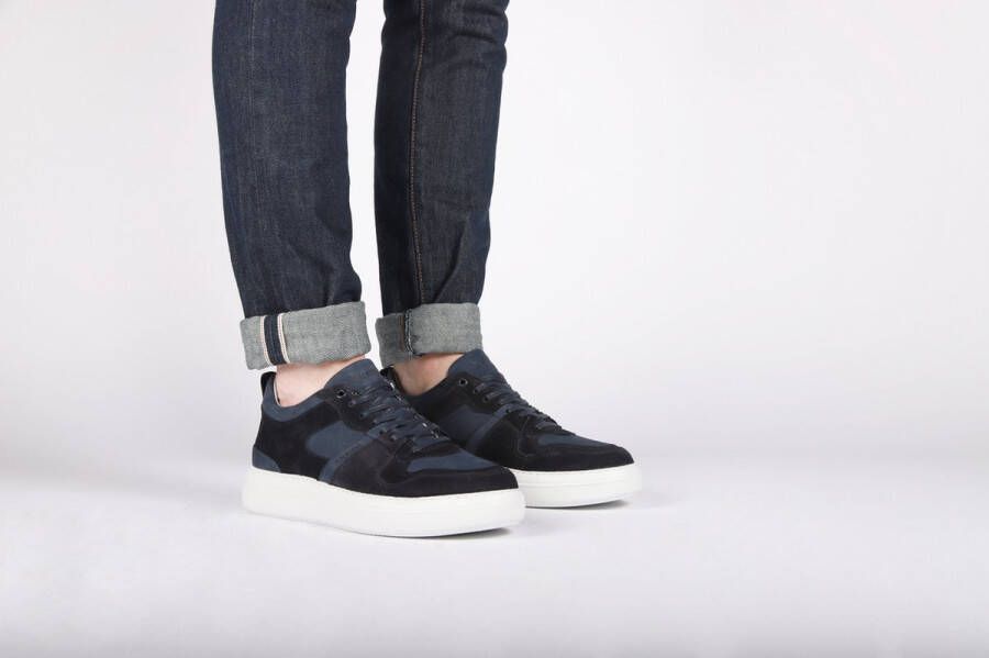 Blackstone WG70 NAVY LOW SNEAKER Man Blue