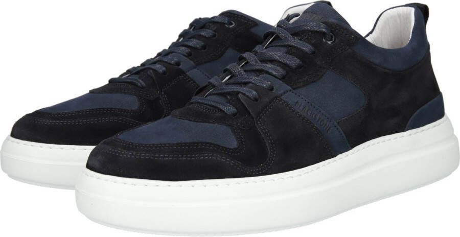 Blackstone WG70 NAVY LOW SNEAKER Man Blue