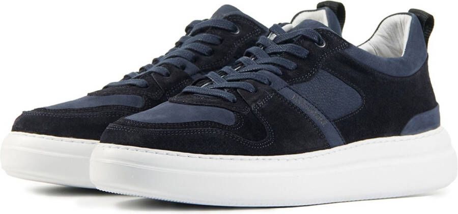 Blackstone WG70 NAVY LOW SNEAKER Man Blue
