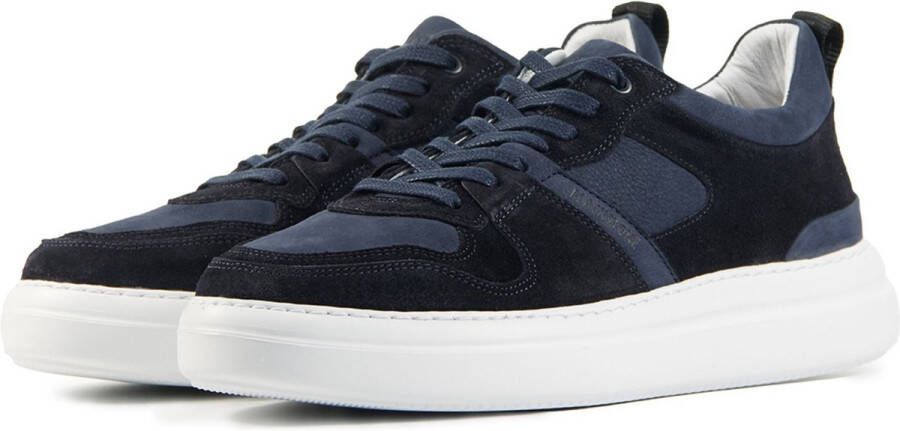 Blackstone WG70 NAVY LOW SNEAKER Man Blue