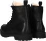 Blackstone WL02 BLACK LACE UP BOOT SHEEPSKIN Vrouw Black - Thumbnail 3