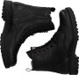 Blackstone WL02 BLACK LACE UP BOOT SHEEPSKIN Vrouw Black - Thumbnail 8