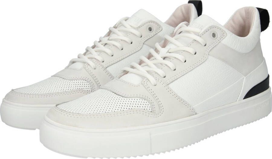 Blackstone XG73 WHITE MID SNEAKER Man White