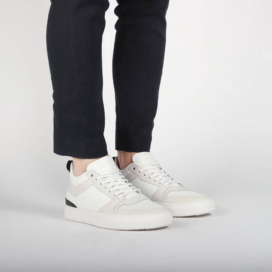 Blackstone XG73 WHITE MID SNEAKER Man White