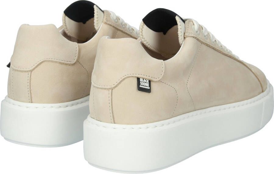 Blackstone XL21 ALMOND MILK LOW SNEAKER Vrouw Beige