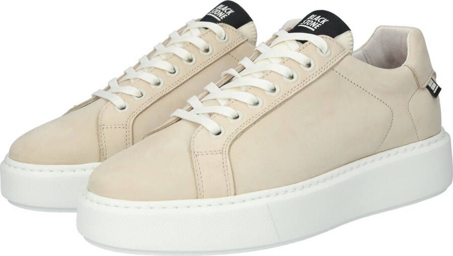 Blackstone XL21 ALMOND MILK LOW SNEAKER Vrouw Beige