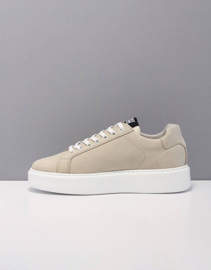 Blackstone XL21 ALMOND MILK LOW SNEAKER Vrouw Beige