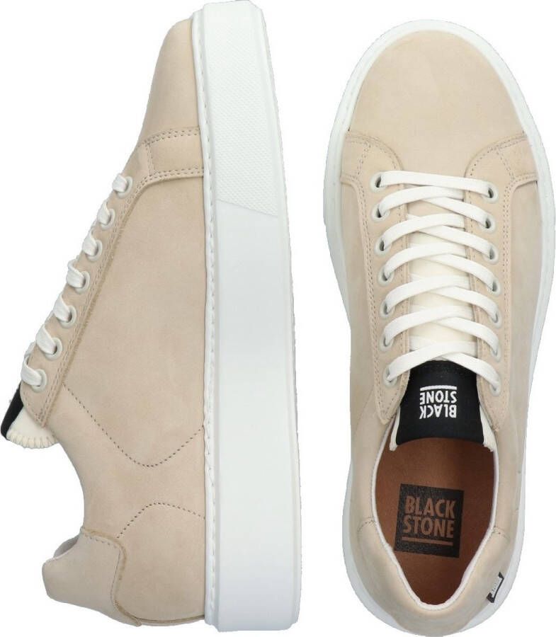 Blackstone XL21 ALMOND MILK LOW SNEAKER Vrouw Beige