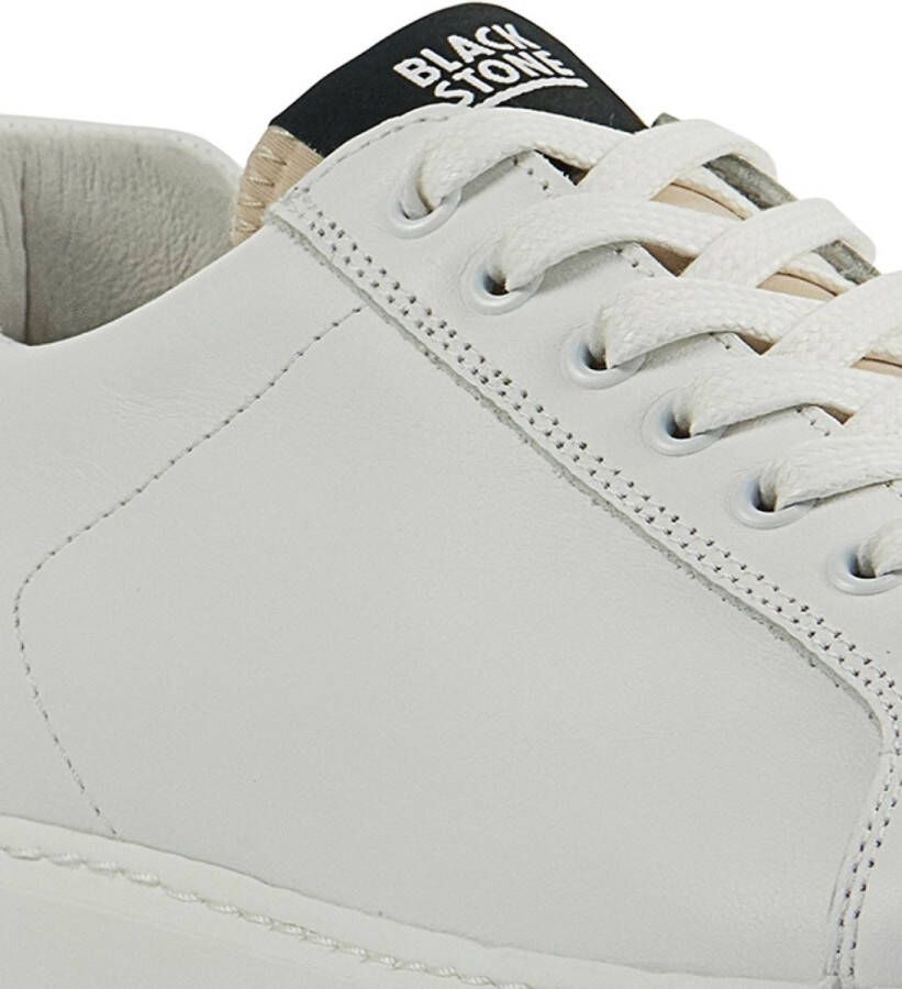 Blackstone XL21 WHITE LOW SNEAKER Vrouw White