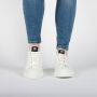 Blackstone Luxe Witte Lage Sneaker Xl21 White Dames - Thumbnail 12