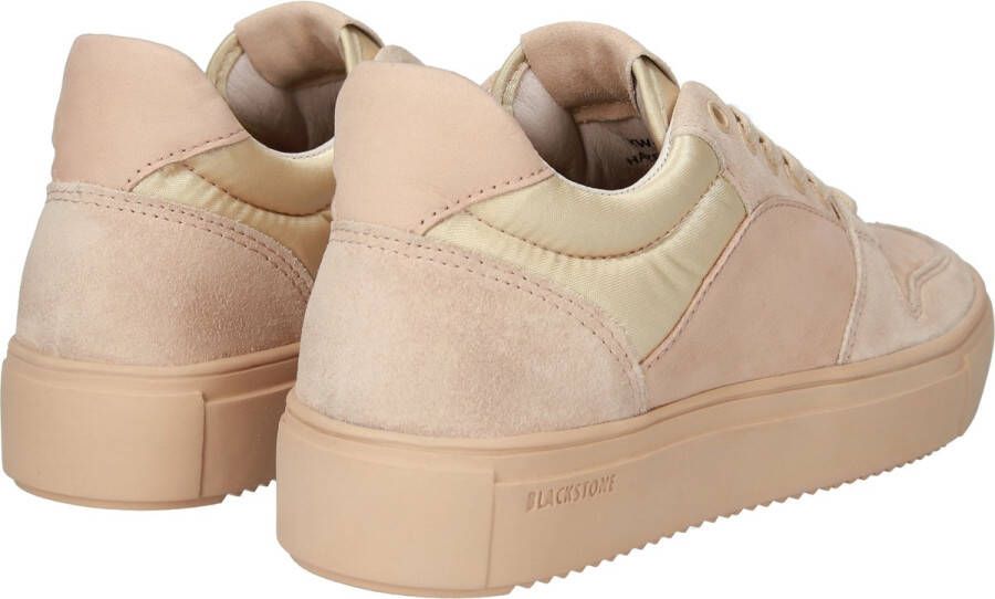 Blackstone XW41 HAZELNUT LOW SNEAKER Vrouw Beige