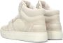 Blackstone XW42 BEIGE HIGH TOP SNEAKER Vrouw Beige - Thumbnail 4