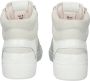 Blackstone XW42 WHITE HIGH TOP SNEAKER Vrouw White - Thumbnail 4