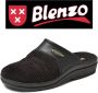 Blenzo 6856 Zwart Pantoffels Heren - Thumbnail 3