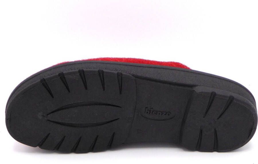 blenzo Dames Pantoffel Muil 8165-1 Rood