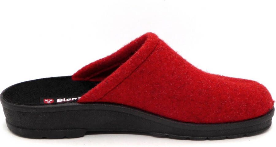 blenzo Dames Pantoffel Muil 8165-1 Rood
