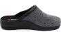 Blenzo Heren Pantoffels 7864 Corduroy Muil Grijs - Thumbnail 2
